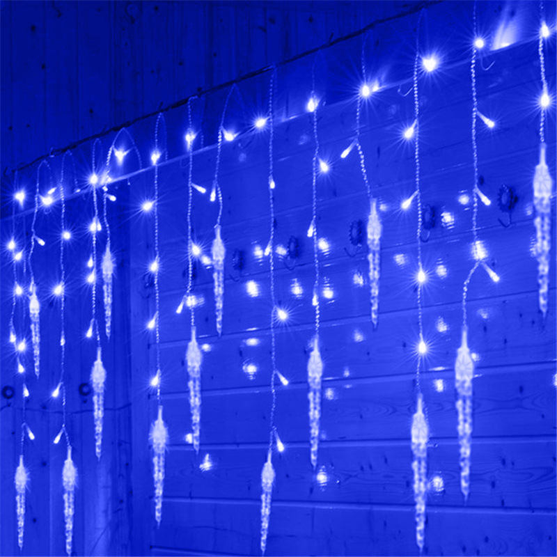 Icicle LED Curtain Lights (UK Plug)
