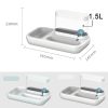 Pet Feeder & Water Dispenser Set