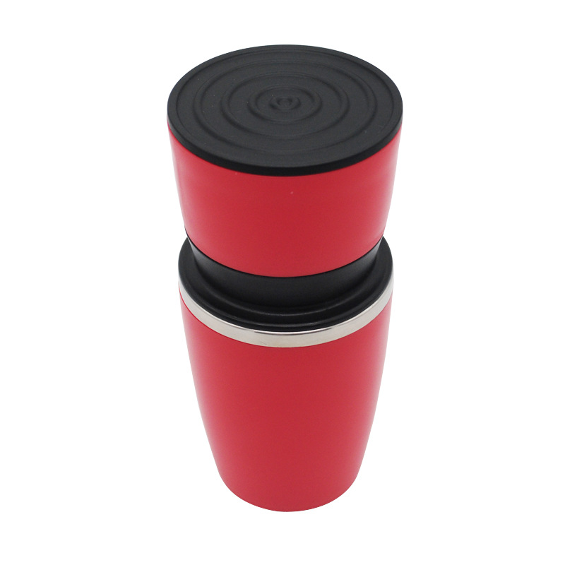 Portable Hand-Drip Coffee Set with Grinder