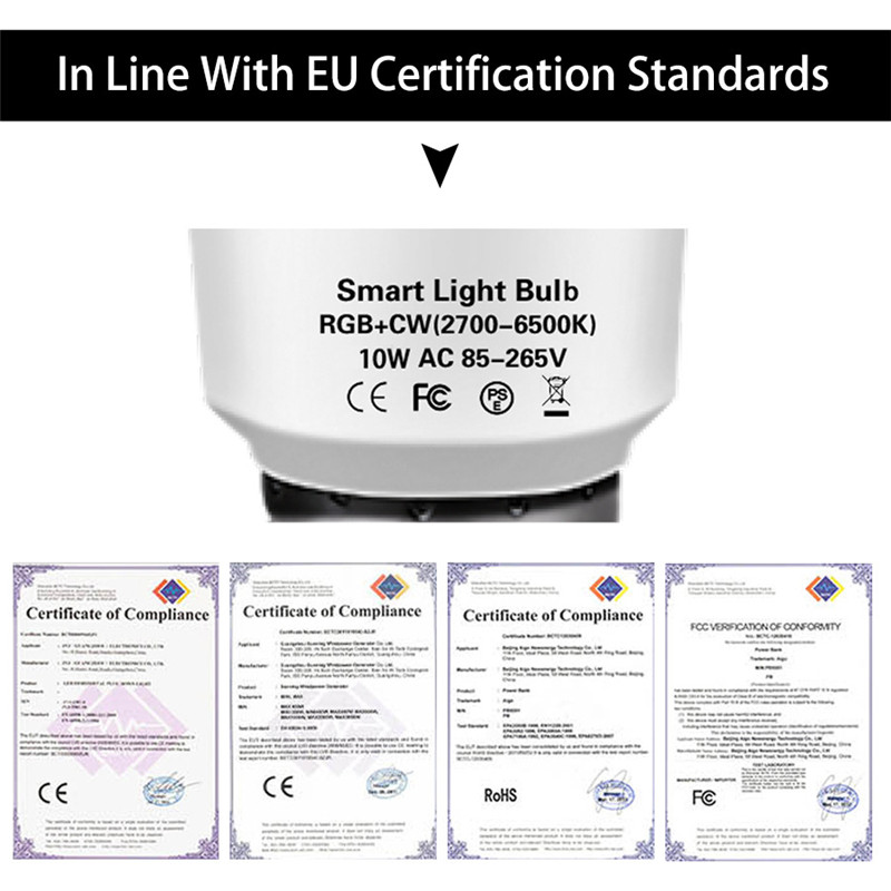 Wi-Fi Colour Smart Light Bulb