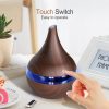 Wood-Grain LED Oil Diffuser